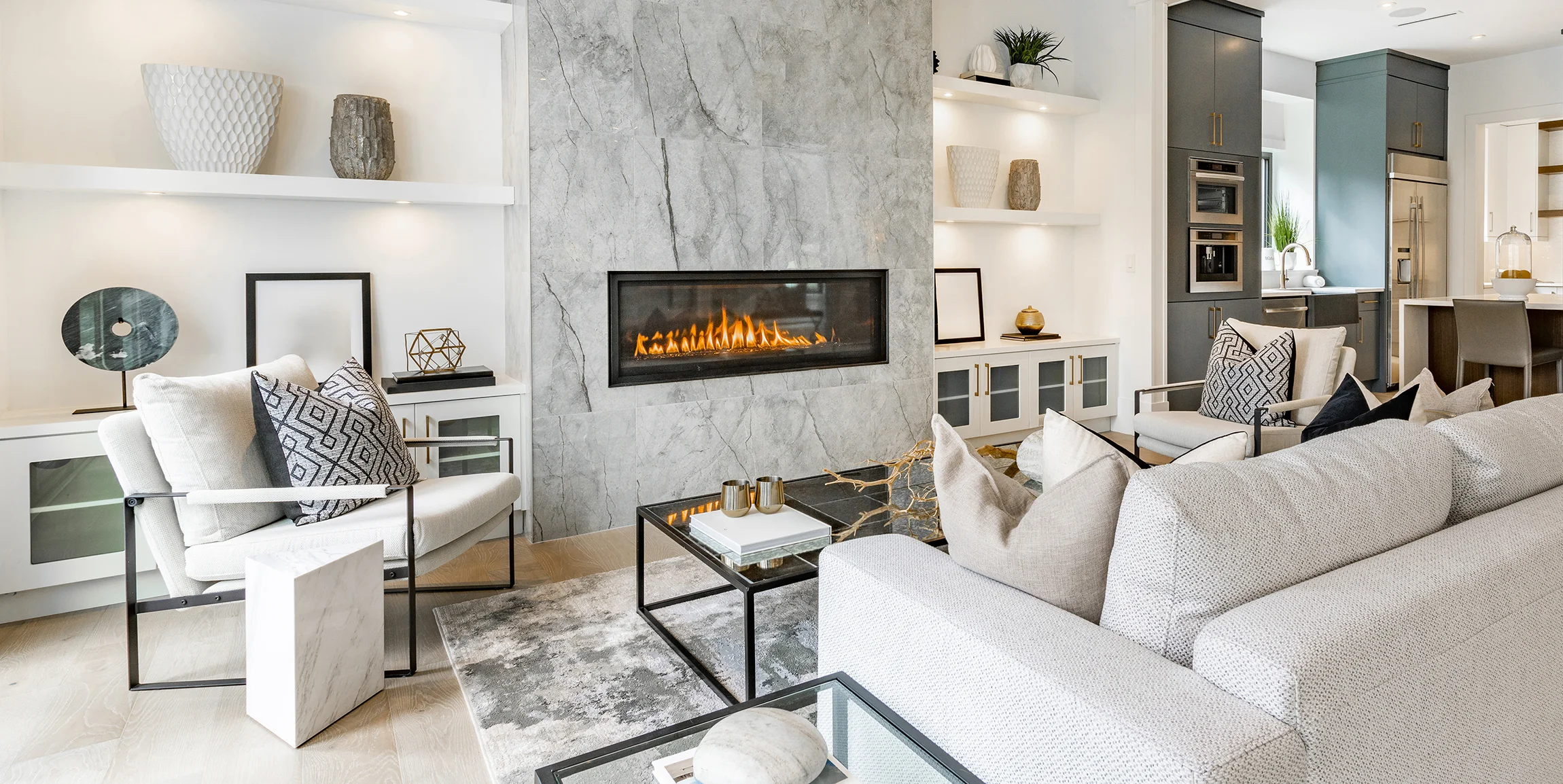 Riverscape living room
