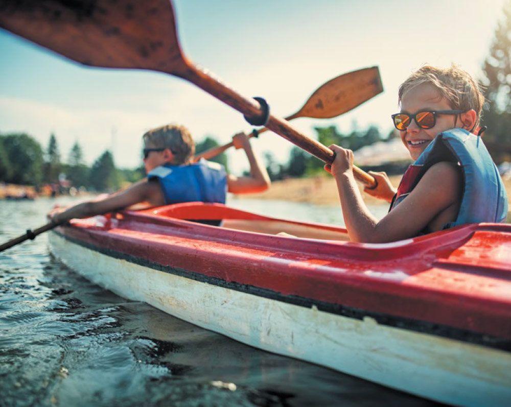 Kayaking at Riverscape