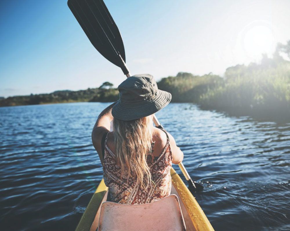 Kayaking at Riverscape