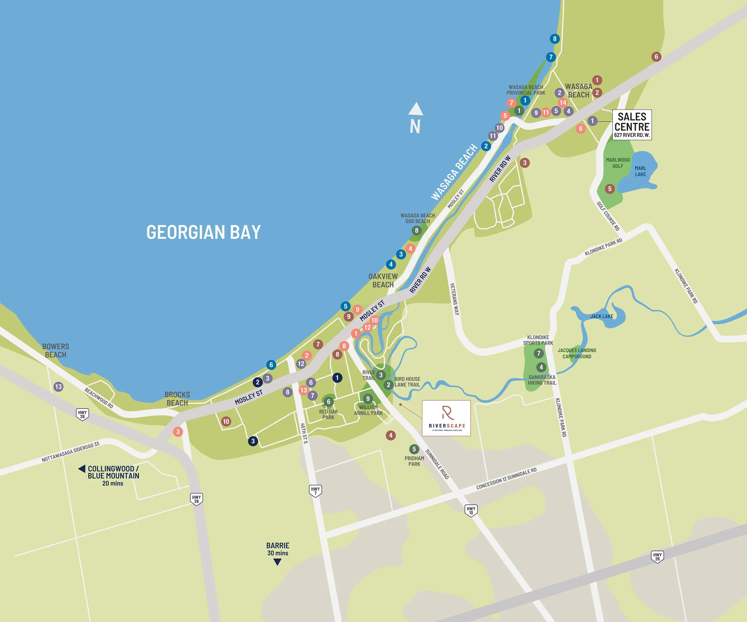Riverscape Amenities